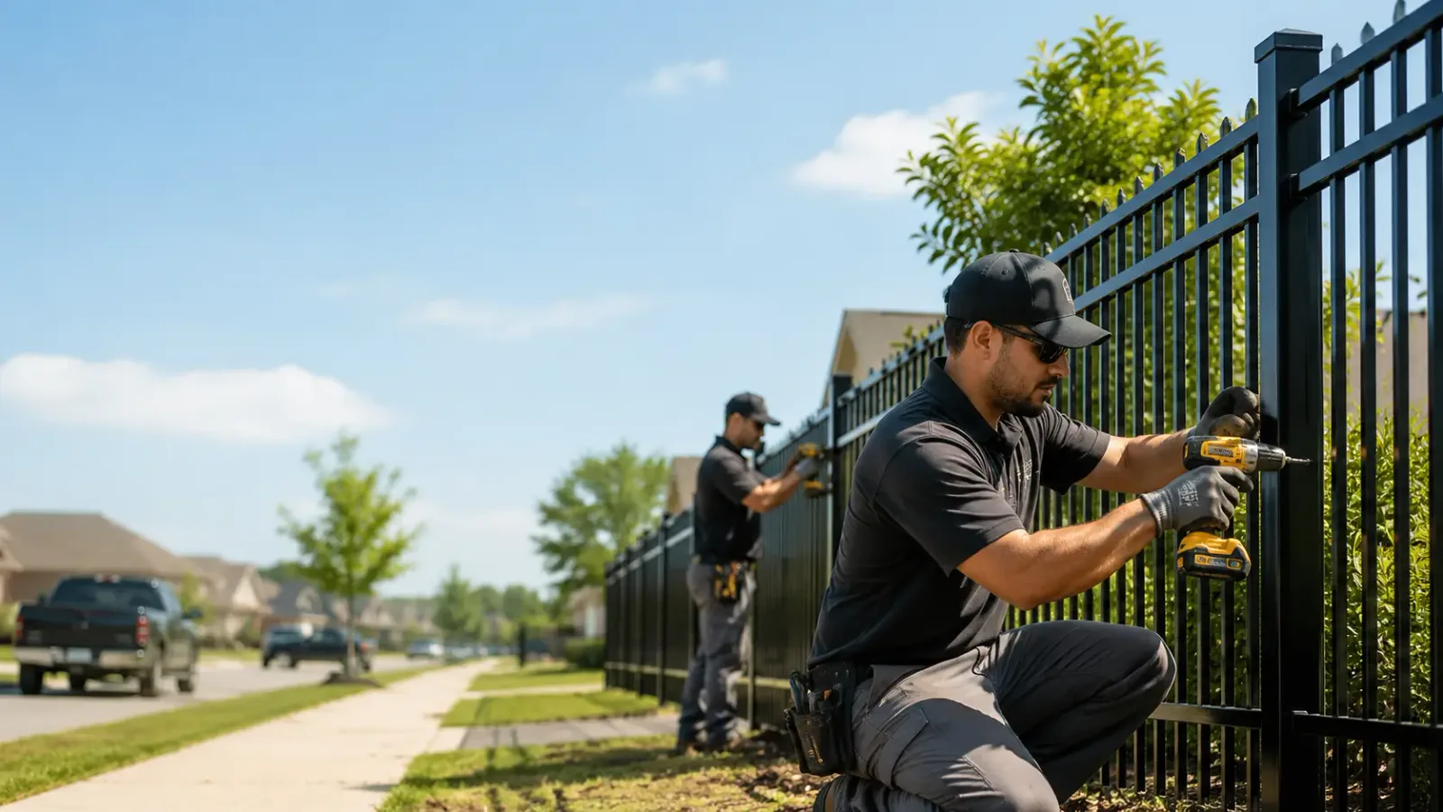 Metal Fence Installation in Meadow, SD